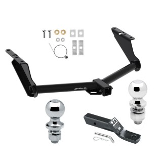 Custom Fit Trailer Hitch 2" Drop Ball-Mount w/ Pin/Clip 1-7/8" and 2" Chrome Ball Installation Hardware Installation Instructions 76310 23 63845 63816 Draw-Tite Trailer Tow Hitch 20-23 Jeep Gladiator Excluding Rubicon 1-7/8" and 2" Trailer Tow Hitch For 20-24 Jeep Gladiator Excluding Rubicon w/ 1-7/8" and 2" Ball