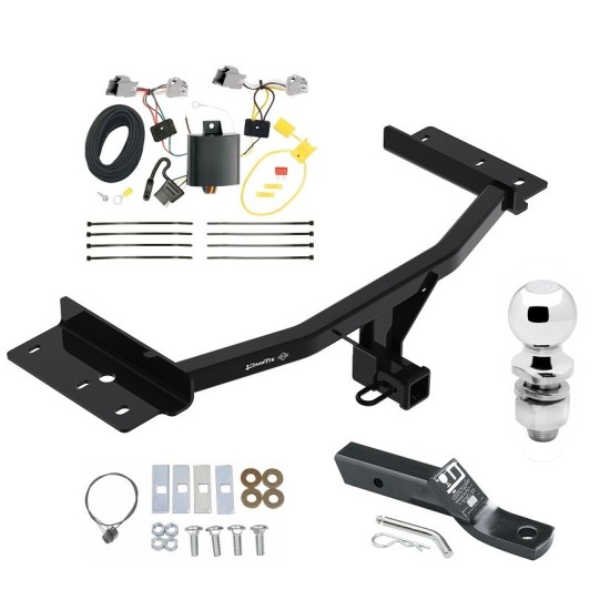 Trailer Tow Hitch For 20-23 Ford Explorer All Styles Complete Package w/ Wiring and 2" Ball Trailer Tow Hitch For 20-23 Ford Explorer All Styles Complete Package w/ Wiring and 2" Ball