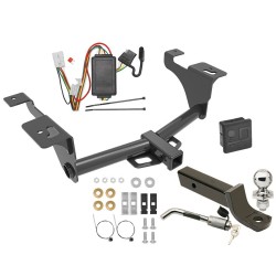 Reese Trailer Tow Hitch For 20-25 Subaru Outback Wagon Deluxe Package Wiring 2" Ball Mount and Lock Reese Trailer Tow Hitch For 20-25 Subaru Outback Wagon Deluxe Package Wiring 2" Ball Mount and Lock