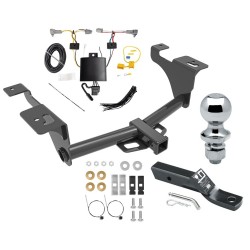 Trailer Tow Hitch For 20-22 Subaru Legacy Sedan 2" Receiver Complete Package w/ Wiring and 1-7/8" Ball Trailer Tow Hitch For 20-22 Subaru Legacy Sedan 2" Receiver Complete Package w/ Wiring and 1-7/8" Ball