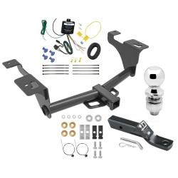 Trailer Tow Hitch For 20-25 Subaru Legacy Outback Complete Package w/ Wiring and 2" Ball