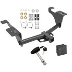Trailer Tow Hitch For 20-22 Subaru Legacy Sedan 20-24 Outback Wagon 2" Receiver w/ Security Lock Pin Key Trailer Tow Hitch For 20-22 Subaru Legacy Sedan 20-24 Outback Wagon 2" Receiver w/ Security Lock Pin Key