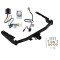 Trailer Tow Hitch For 20-24 Toyota Highlander Except with Twin-Tip Exhaust w/ Wiring Harness Kit