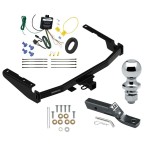 Custom Fit Trailer Hitch Wiring Harness (Requires Splicing) 2" Drop Ball-Mount w/ Pin/Clip 1-7/8" Chrome Ball Installation Hardware Installation Instructions 76336 119148 23 63816 Draw-Tite Trailer Tow Hitch 18-22 Lexus Rx350L Except with Twin-T Trailer Tow Hitch For 18-22 Lexus Rx350L Except with Twin-Tip Exhaust Complete Package w/ Wiring and 1-7/8" Ball
