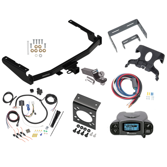 76336 22119 20212 21536 90195 Draw-Tite Trailer Hitch Tow Package Prodigy P3 Brake Control 14-19 Toyota Highlander Except XSE 7-Way RV Wiring 2" Drop Mount 2" Ball Class 4 2" Receiver Tekonsha 14 15 16 17 18 19 2014 2015 2016 2017 2018 2019 Trailer Hitch Tow Package Prodigy P3 Brake Control For 14-19 Toyota Highlander Except XSE w/ 7-Way RV Wiring 2" Drop Mount 2" Ball Class 4 2" Receiver Draw-Tite Tekonsha