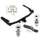 Trailer Tow Hitch For 18-22 Lexus Rx350L 14-24 Toyota Highlander 2" Receiver w/ 1-7/8" and 2" Ball