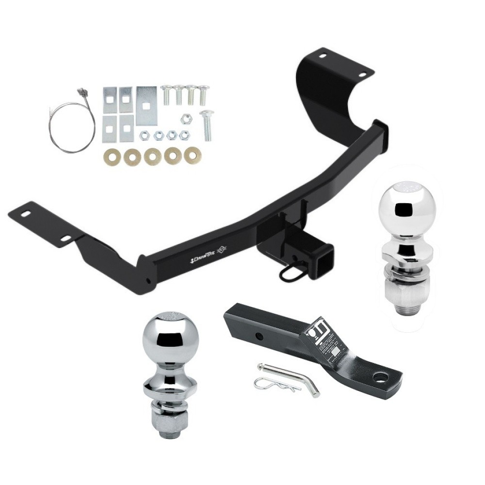 Custom Fit Trailer Hitch 2" Drop Ball-Mount w/ Pin/Clip 1-7/8" and 2" Chrome Ball Installation Hardware Installation Instructions 76342 23 63845 63816 Draw-Tite Trailer Tow Hitch 17-23 Honda CR-V 2" Receiver 1-7/8" and 2" Ba Trailer Tow Hitch For 17-25 Honda CR-V 2" Receiver w/ 1-7/8" and 2" Ball