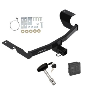 Custom Fit Front Mount Trailer Hitch Security Lock Pin & Key Rubber Hitch Plug Cover Installation Hardware Installation Instructions 76342 580407 7010 Draw-Tite Trailer Tow Hitch 17-23 Honda CR-V 2" Receiver Security Lock Pin Key 17 18 19 20 21 Trailer Tow Hitch For 17-25 Honda CR-V 2" Receiver w/ Security Lock Pin Key