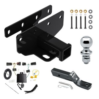 Custom Fit Trailer Hitch Wiring Harness (Plug & Play) 2" Drop Ball-Mount w/ Pin/Clip 1-7/8" Chrome Ball Installation Hardware Installation Instructions 76382 118786 23 63816 Draw-Tite Trailer Tow Hitch 18-23 Jeep Wrangler JL (New Body Style) Trailer Tow Hitch For 18-24 Jeep Wrangler JL (New Body Style) 2" Receiver Complete Package w/ Wiring and 1-7/8" Ball