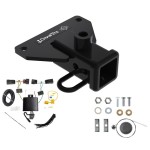 Custom Fit Trailer Hitch Wiring Harness (Plug & Play) Installation Hardware Installation Instructions 76384 118786 Draw-Tite Trailer Hitch Wiring 20-23 Jeep Gladiator Class 3 2" Tow Receiver Tekonsha 20 21 22 23 2020 2021 2022 2023 Trailer Hitch w/ Wiring For 20-25 Jeep Gladiator Class 3 2" Tow Receiver Draw-Tite Tekonsha