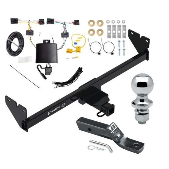 Trailer Tow Hitch For 20-24 Volkswagen Atlas Cross Sport Class 3 2" Receiver Complete Package w/ Wiring and 1-7/8" Ball Trailer Tow Hitch For 20-24 Volkswagen Atlas Cross Sport Class 3 2" Receiver Complete Package w/ Wiring and 1-7/8" Ball