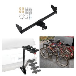 Trailer Hitch w/ 4 Bike Rack For 20-24 Volkswagen Atlas Cross Sport Approved for Recreational & Offroad Use Carrier for Adult Woman or Child Bicycles Foldable Trailer Hitch w/ 4 Bike Rack For 20-24 Volkswagen Atlas Cross Sport Approved for Recreational & Offroad Use Carrier for Adult Woman or Child Bicycles Foldable