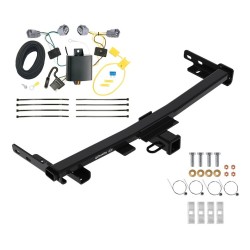 Trailer Tow Hitch For 14-18 Jeep Cherokee Trailhawk w/ Wiring Harness Kit Trailer Tow Hitch For 14-18 Jeep Cherokee Trailhawk w/ Wiring Harness Kit