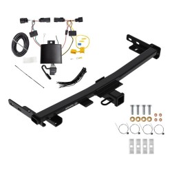 Trailer Tow Hitch For 19-23 Jeep Cherokee Trailhawk w/ Wiring Harness Kit Trailer Tow Hitch For 19-23 Jeep Cherokee Trailhawk w/ Wiring Harness Kit