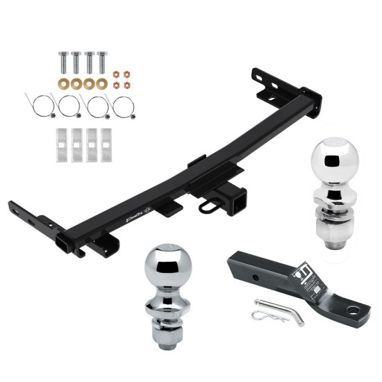 Custom Fit Trailer Hitch 2" Drop Ball-Mount w/ Pin/Clip 1-7/8" and 2" Chrome Ball Installation Hardware Installation Instructions 76392 23 63845 63816 Draw-Tite Trailer Tow Hitch 14-23 Jeep Cherokee Trailhawk 2" Receiver 1-7/8" Trailer Tow Hitch For 14-23 Jeep Cherokee Trailhawk 2" Receiver w/ 1-7/8" and 2" Ball