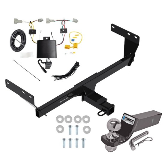 Tow Package For 21-24 Nissan Rogue Trailer Hitch w/ Wiring 2" Drop Mount 2" Ball 2" Receiver Tow Package For 21-24 Nissan Rogue Trailer Hitch w/ Wiring 2" Drop Mount 2" Ball 2" Receiver