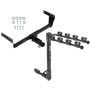 Trailer Tow Hitch For 21-24 Nissan Rogue 2" Receiver Class 3 Tilt Away Adult or Child Arms Fold Down 4 Bike Carrier Trailer Tow Hitch For 21-24 Nissan Rogue 2" Receiver Class 3 Tilt Away Adult or Child Arms Fold Down 4 Bike Carrier