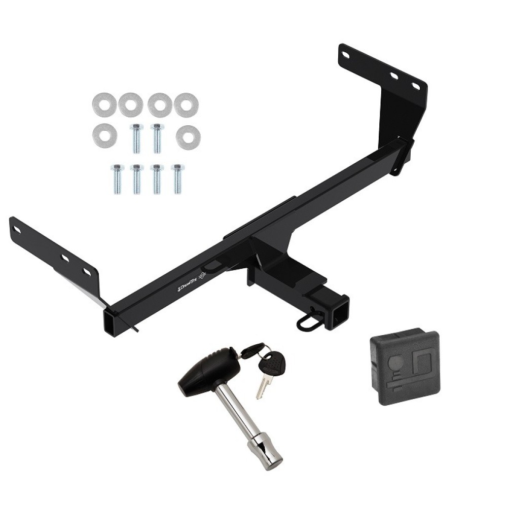 Trailer Tow Hitch For 21-24 Nissan Rogue 2" Receiver Class 3 w/ Security Lock Pin Key Trailer Tow Hitch For 21-24 Nissan Rogue 2" Receiver Class 3 w/ Security Lock Pin Key
