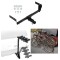 Trailer Hitch w/ 4 Bike Rack For 21-24 Nissan Rogue Approved for Recreational & Offroad Use Carrier for Adult Woman or Child Bicycles Foldable