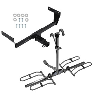 Trailer Tow Hitch For 21-24 Nissan Rogue 2" Receiver Class 3 Platform Style 2 Bike Rack Trailer Tow Hitch For 21-24 Nissan Rogue 2" Receiver Class 3 Platform Style 2 Bike Rack