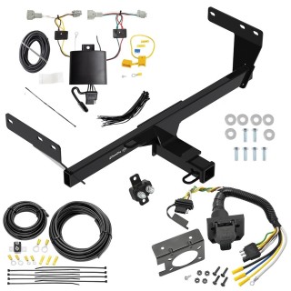 Trailer Hitch w/ 7-Way RV Wiring For 21-24 Nissan Rogue Class 3 2" Receiver All Models Trailer Hitch w/ 7-Way RV Wiring For 21-24 Nissan Rogue Class 3 2" Receiver All Models