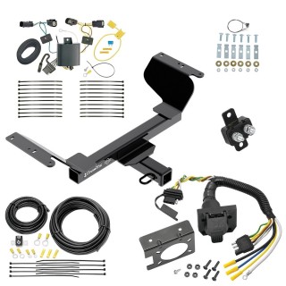 Custom Fit Trailer Hitch Wiring Harness (Plug & Play) Trailer Connector Adapter Brake Control Wiring Kit Circuit Breaker Installation Hardware Installation Instructions 76419 85343 20506 7012a 118759 Draw-Tite Trailer Hitch 7-Way RV Wiring 18-22 Chev Trailer Hitch w/ 7-Way RV Wiring For 18-22 Chevrolet Equinox Class 3 2" Receiver