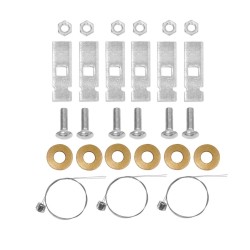 Trailer Tow Hitch Hardware Bolt Fastener Kit 18-24 Chevy Equinox 18-23 GMC Terrain Except Diesel Trailer Tow Hitch Hardware Bolt Fastener Kit 18-24 Chevy Equinox 18-23 GMC Terrain Except Diesel