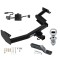 Custom Fit Trailer Hitch Wiring Harness (Plug & Play) 2" Drop Ball-Mount w/ Pin/Clip 1-7/8" Chrome Ball Installation Hardware Installation Instructions 76420 118784 23 63816 Draw-Tite Trailer Tow Hitch 20-22 Hyundai Palisade KIA Telluride Wi Trailer Tow Hitch For 20-22 Hyundai Palisade KIA Telluride w/ Wiring and 1-7/8" Ball