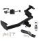 Custom Fit Trailer Hitch Wiring Harness (Plug & Play) 2" Drop Ball-Mount w/ Pin/Clip 2" Chrome Ball Installation Hardware Installation Instructions 76420 118784 23 63845 Draw-Tite Trailer Tow Hitch 20-22 Hyundai Palisade KIA Telluride Wiring Trailer Tow Hitch For 20-22 Hyundai Palisade KIA Telluride w/ Wiring and 2" Ball
