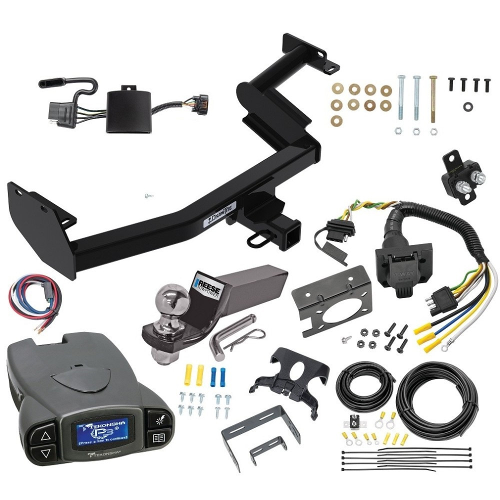 76420 85343 20506 7012a 118784 21536 90195 Draw-Tite Trailer Hitch Tow Package Prodigy P3 Brake Control Trailer Tow Hitch 20-22 Hyundai Palisade KIA Telluride 7-Way RV Wiring 2" Drop Mount 2" Ball Class 3 2" Receiver Draw-Tite Tekonsha 20 2 Trailer Hitch Tow Package Prodigy P3 Brake Control For Trailer Tow Hitch For 20-22 Hyundai Palisade KIA Telluride w/ 7-Way RV Wiring 2" Drop Mount 2" Ball Class 3 2" Receiver Draw-Tite Tekonsha