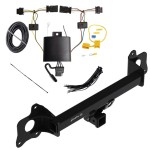 Trailer Hitch w/ Wiring For 21-23 Tesla Y Class 3 2" Tow Receiver Draw-Tite Tekonsha Trailer Hitch w/ Wiring For 21-23 Tesla Y Class 3 2" Tow Receiver Draw-Tite Tekonsha