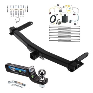Custom Fit Trailer Hitch Wiring Harness (Plug & Play) 2" Drop Ball-Mount w/ Pin/Clip 2" Chrome Ball Installation Hardware Installation Instructions 76432 118727 7080500 Draw-Tite Tow Package 14-21 Jeep Grand Cherokee 2022 WK Old Body Style T Tow Package For 14-21 Jeep Grand Cherokee 2022 WK Old Body Style Trailer Hitch w/ Wiring 2" Drop Mount 2" Ball 2" Receiver
