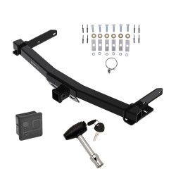 Trailer Tow Hitch For 11-24 Dodge Durango Jeep Grand Cherokee 22-23 WK Old Body Style w/ Security Lock Pin Key Trailer Tow Hitch For 11-24 Dodge Durango Jeep Grand Cherokee 22-23 WK Old Body Style w/ Security Lock Pin Key