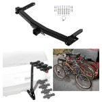 Custom Fit Trailer Hitch 4 Bike Carrier Installation Hardware Installation Instructions 76432 63124 Draw-Tite Trailer Hitch 4 Bike Rack 11-22 Dodge Durango Jeep Grand Cherokee 2022 WK Old Body Style Approved Recreational Offroad Use Carrier Adult Woman o Trailer Hitch w/ 4 Bike Rack For 11-22 Dodge Durango Jeep Grand Cherokee 2022 WK Old Body Style Approved for Recreational & Offroad Use Carrier for Adult Woman or Child Bicycles Foldable