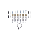 Trailer Tow Hitch Hardware Fastener Kit For 11-24 Dodge Durango Jeep Grand Cherokee 22-23 WK Old Body Style 2" Towing Receiver Class 3