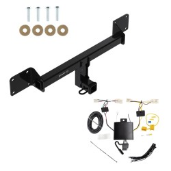 Trailer Tow Hitch For 2021-2024 Ford Bronco Sport Class 3 2" Receiver w/ Wiring Harness Kit