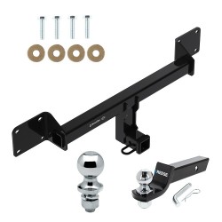 Trailer Tow Hitch For 2021-2024 Ford Bronco Sport Class 3 2" Receiver w/ 1-7/8" and 2" Ball