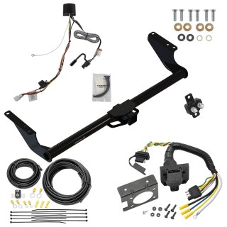 Trailer Hitch w/ 7-Way RV Wiring For 21-24 Toyota Sienna Class 3 2" Receiver All Models 
