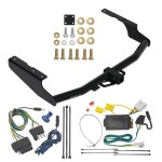 For 2014-2019 Toyota Highlander Trailer Hitch kit by: Draw-Tite For 2014-2019 Toyota Highlander Trailer Hitch Tow PKG w/ 5-Flat Wiring Harness By Draw-Tite