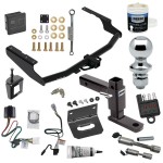 For 2020-2023 Toyota Highlander Trailer Hitch kit by: Draw-Tite For 2020-2023 Toyota Highlander Trailer Hitch Tow PKG w/ 4-Flat Wiring + Adjustable Drop Rise Ball Mount + 1-7/8" Ball + Wiring Bracket + Hitch Cover + Dual Hitch & Coupler Locks + Wiring Tester + Ball Lube + Electric Grease + Ball Wrench + Anti