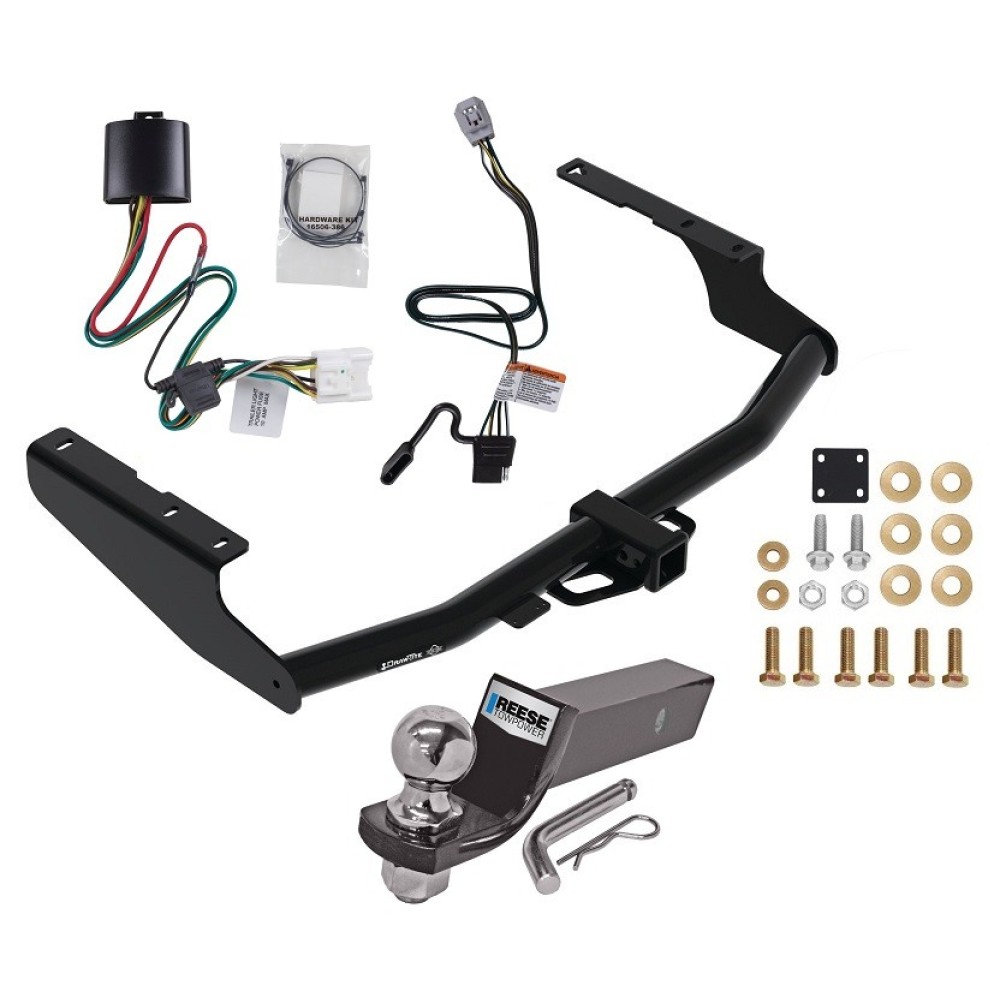 Tow Package For 20-23 Toyota Highlander Except w/ Twin-Tip Exhaust and XSE Trailer Hitch w/ Wiring 2" Drop Mount 2" Ball 2" Receiver Tow Package For 20-23 Toyota Highlander Except w/ Twin-Tip Exhaust and XSE Trailer Hitch w/ Wiring 2" Drop Mount 2" Ball 2" Receiver