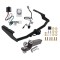 Tow Package For 20-23 Toyota Highlander Except w/ Twin-Tip Exhaust and XSE Trailer Hitch w/ Wiring 2" Drop Mount 2" Ball 2" Receiver
