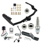For 2020-2023 Toyota Highlander Trailer Hitch kit by: Draw-Tite For 2020-2023 Toyota Highlander Trailer Hitch Tow PKG w/ 4-Flat Wiring + Ball Mount w/ 2" Drop + Interchangeable Ball 1-7/8" & 2" & 2-5/16" (Excludes: w/Twin-Tip Exhaust Models) By Draw-Tite