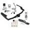 Trailer Tow Hitch For 20-23 Toyota Highlander Except with Twin-Tip Exhaust and XSE Complete Package w/ Wiring Harness Kit and 2" Ball