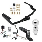 For 2020-2023 Toyota Highlander Trailer Hitch kit by: Draw-Tite For 2020-2023 Toyota Highlander Trailer Hitch Tow PKG w/ 4-Flat Wiring + Ball Mount w/ 4" Drop + 2-5/16" Ball (Excludes: w/Twin-Tip Exhaust Models) By Draw-Tite