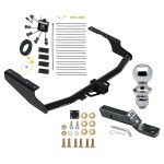 Custom Fit Trailer Hitch Wiring Harness (No SplicingRequired )2" Drop Ball-Mount w/ Pin/Clip 1-7/8" Chrome Ball Installation Hardware Installation Instructions 76439 119251 23 63816 Draw-Tite Trailer Tow Hitch 18-21 Lexus Rx350L Except XSE 2&qu Trailer Tow Hitch For 18-21 Lexus Rx350L Except XSE 2" Receiver w/ Zero Contact Wiring Harness Kit and 1-7/8" Ball