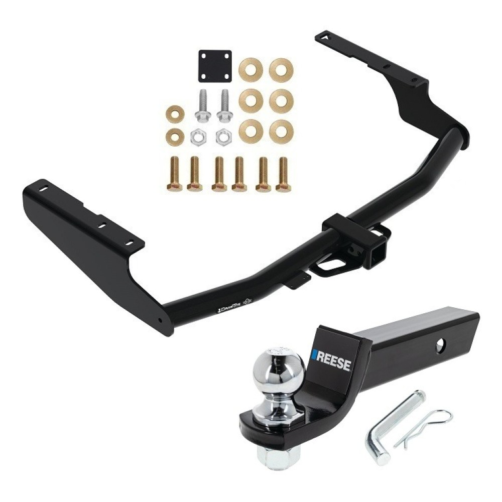 For 2014-2019 Toyota Highlander Trailer Hitch kit by: Draw-Tite For 2014-2019 Toyota Highlander Trailer Hitch Tow PKG w/ Starter Kit Ball Mount w/ 2" Drop & 2" Ball By Draw-Tite