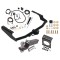 Trailer Hitch Tow Package w/ 7-Way RV Wiring For 14-19 Toyota Highlander Except XSE w/ 2" Drop Mount 2" Ball Class 4 2" Receiver All Models