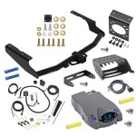 For 2014-2019 Toyota Highlander Trailer Hitch Tow PKG w/ Tekonsha Prodigy P2 Brake Control + 7-Way RV Wiring By Draw-Tite
