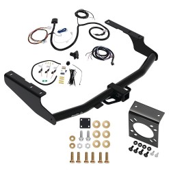 Trailer Hitch w/ 7-Way RV Wiring For 20-23 Toyota Highlander Except XSE Class 4 2" Receiver 